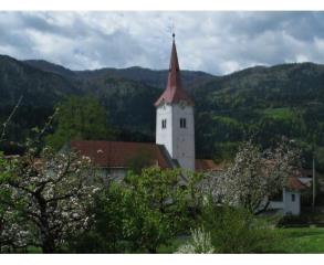 Šmartno ob Dreti Cerkev Sv. Martin  Kirche St. Martin  Church St. Martin